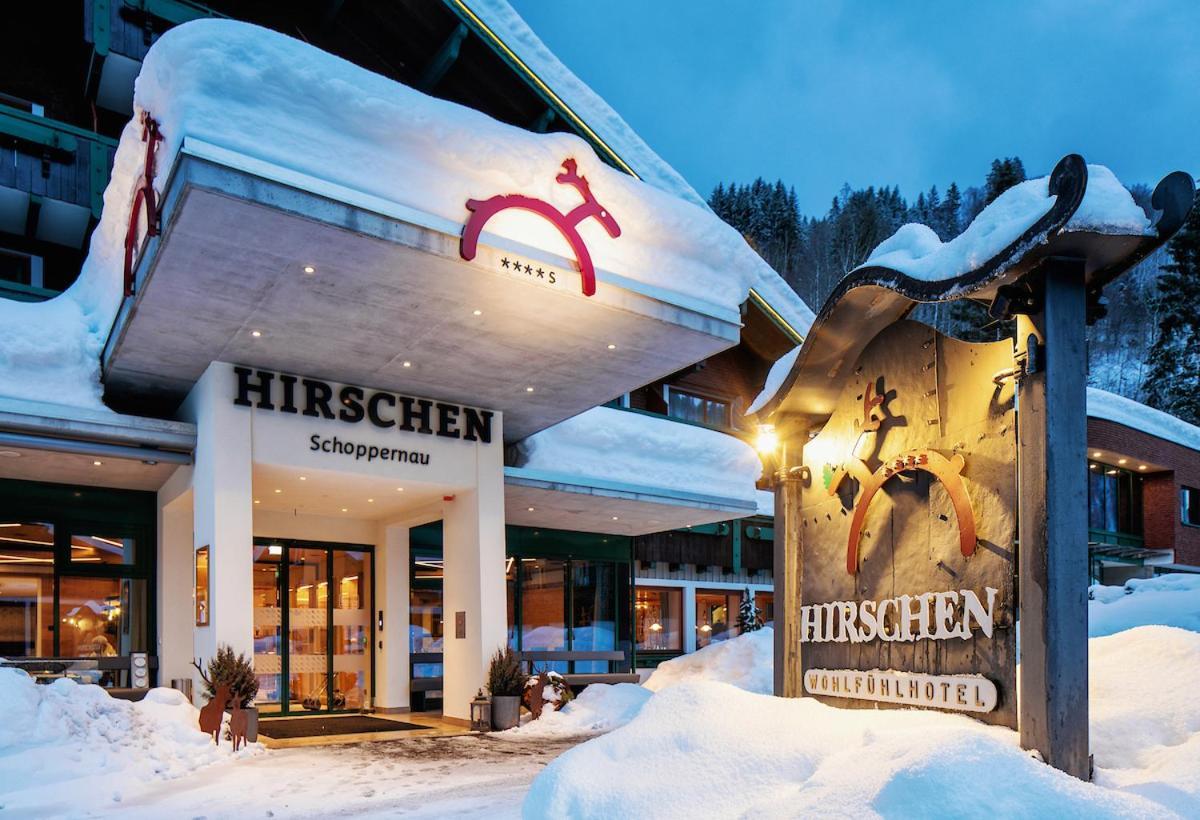 Hirschen Wohlfuehlhotel Schoppernau Exteriör bild