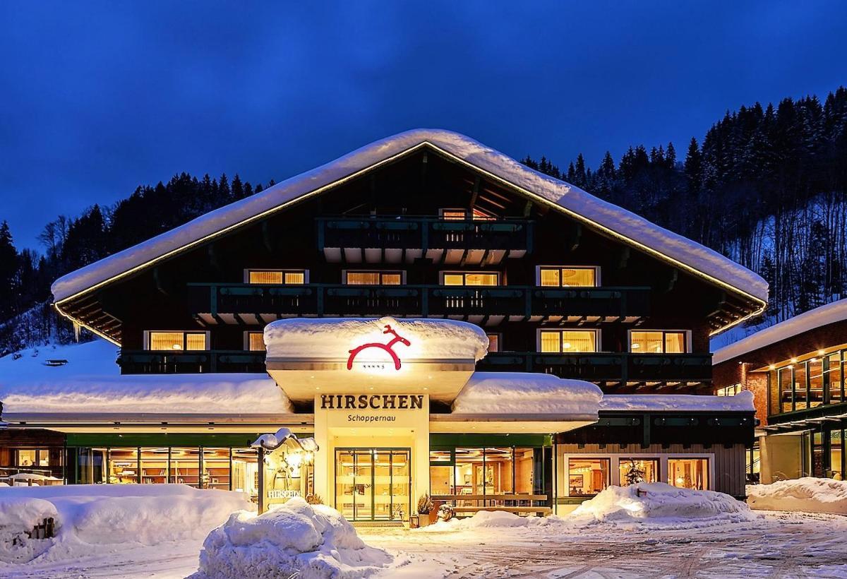 Hirschen Wohlfuehlhotel Schoppernau Exteriör bild